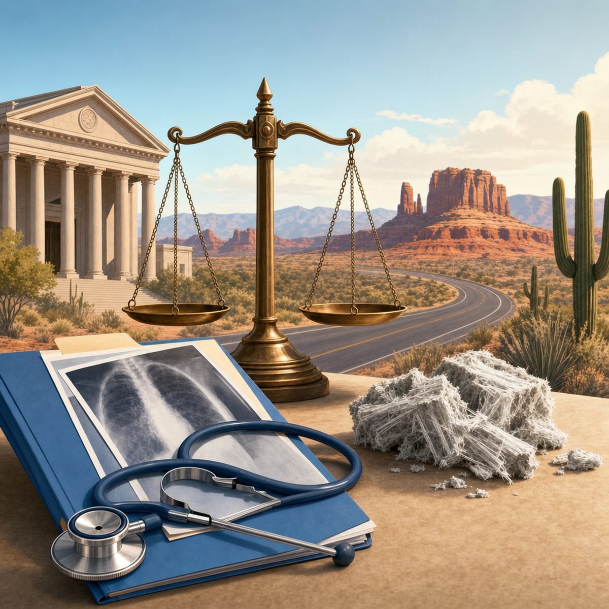 what is the average settlement for asbestos claim: illustration