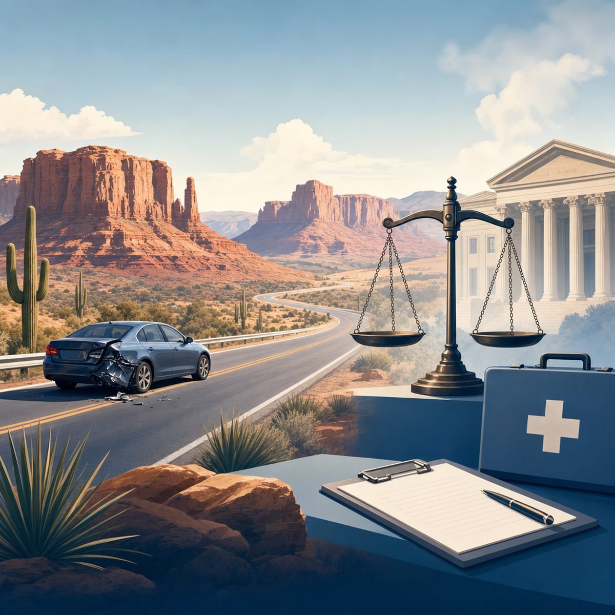 how to file a personal injury lawsuit in arizona: illustration